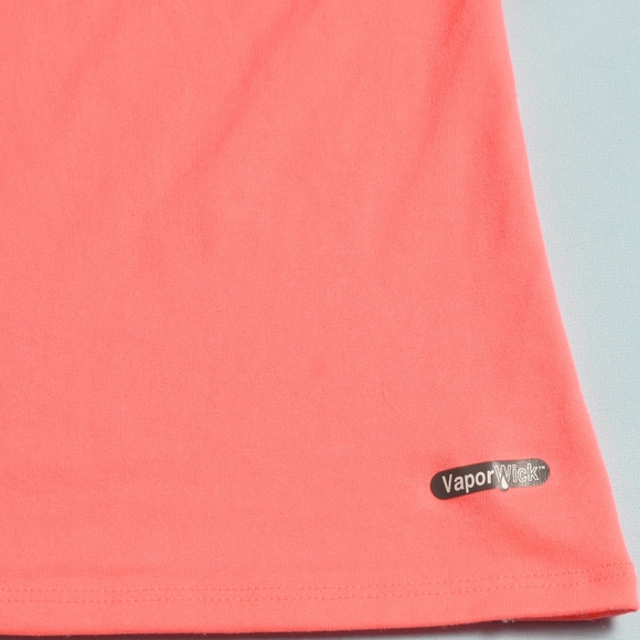 The North Face workout vapor wick tank, bright orange, workout in comfort - Picture 8 of 9